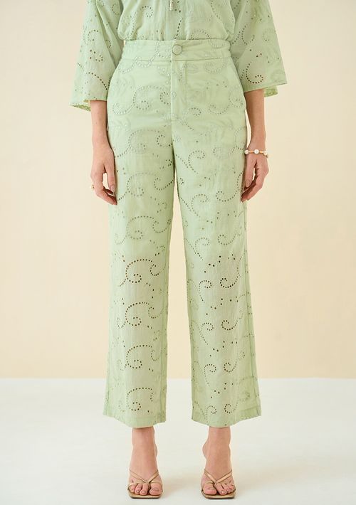 Calça Maria.Valentina Reta Alta Verde