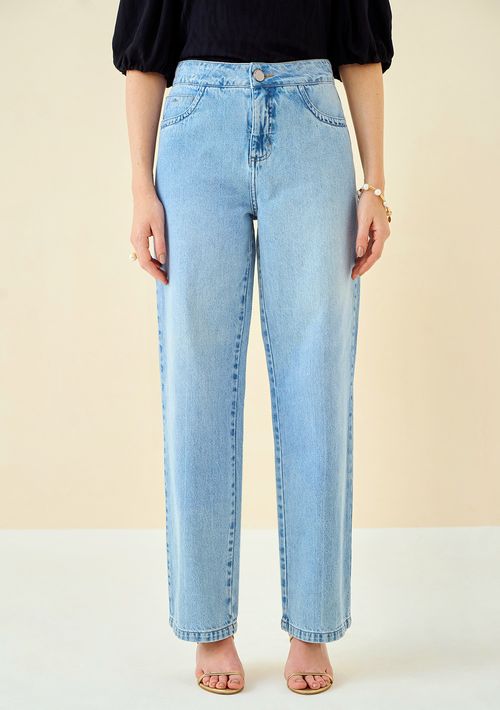 Calça Maria.Valentina Reta Média Azul