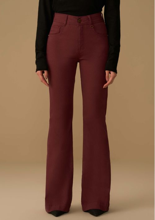 Calça Maria.Valentina Flare Alta Bordo