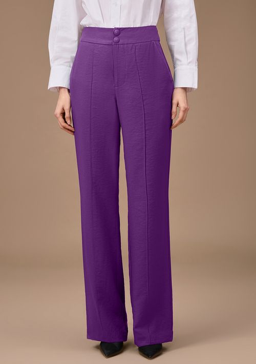 Calça Maria.Valentina Reta Alta Roxo
