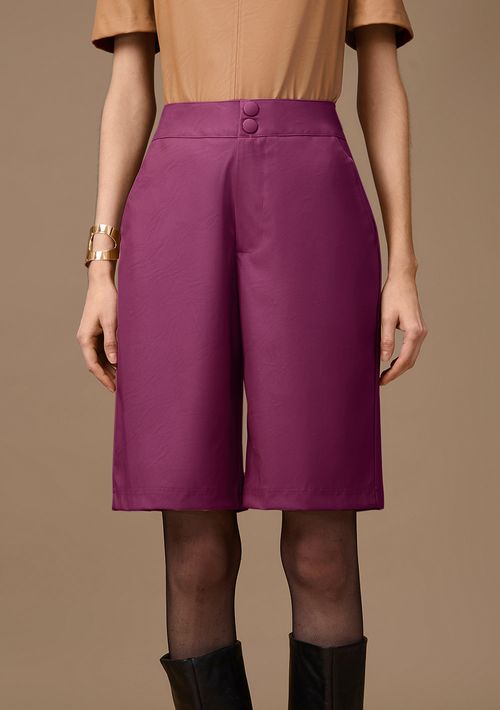 Bermuda Maria.Valentina Reta Alta Roxo