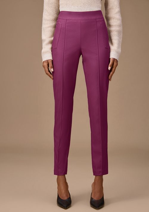 Calça Maria.Valentina Skinny Alta Roxo