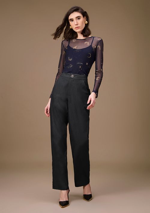Calça Maria.Valentina Reta Alta Preto