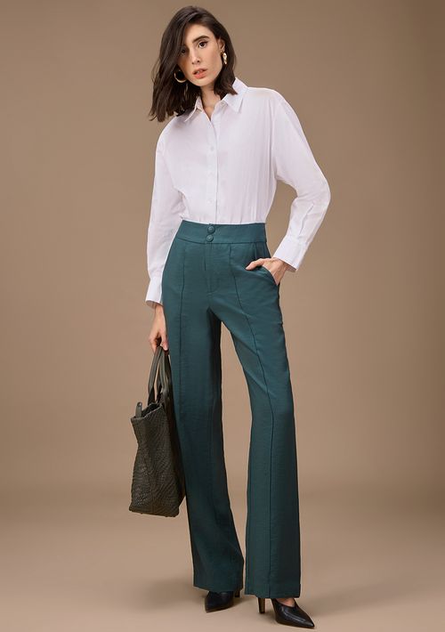Calça Maria.Valentina Reta Alta Verde