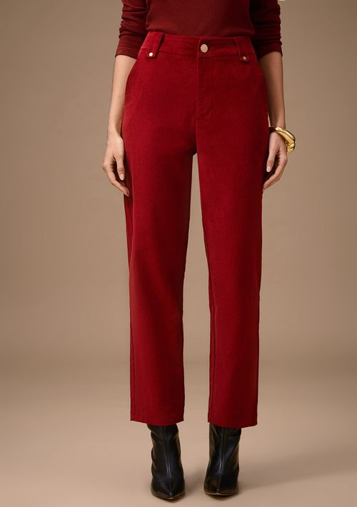Calça Maria.Valentina Reta Alta Bordo
