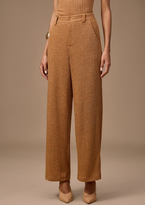 Calça Maria.Valentina Reta Alta Marrom