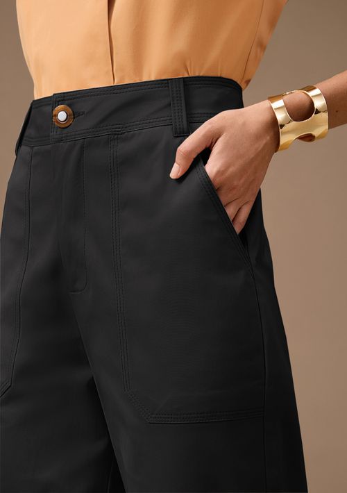 Calça Maria.Valentina Reta Alta Preto