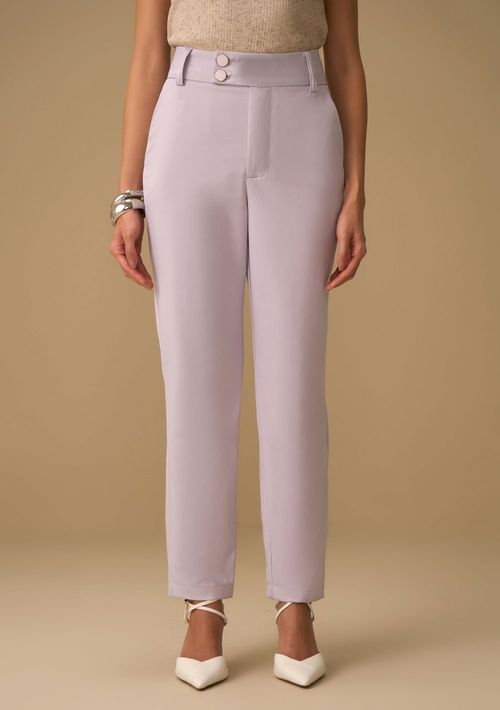 Calça Maria.Valentina Skinny Alta Lilas