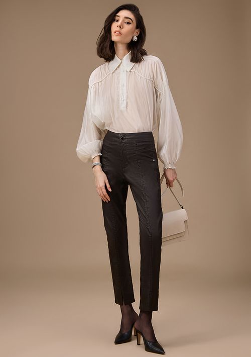 Calça Maria.Valentina Cigarrete Alta Preto