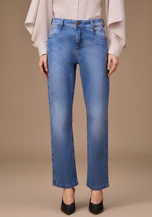 Calça Maria.Valentina Reta Média Azul