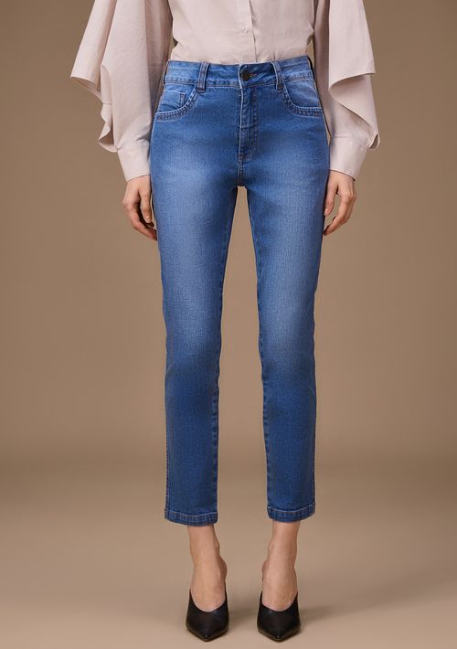 Calça Maria.Valentina Cigarrete Média Azul