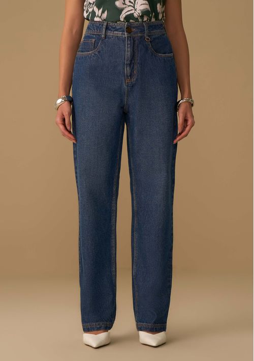 Calça Maria.Valentina Slim Alta Azul
